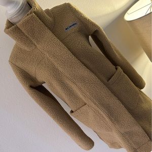 NWOT XS Columbia Women's Panorama Long Sherpa Jacket. So adorable. 🥰 teddy bear